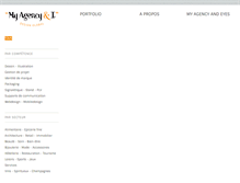 Tablet Screenshot of myagencyandi.com